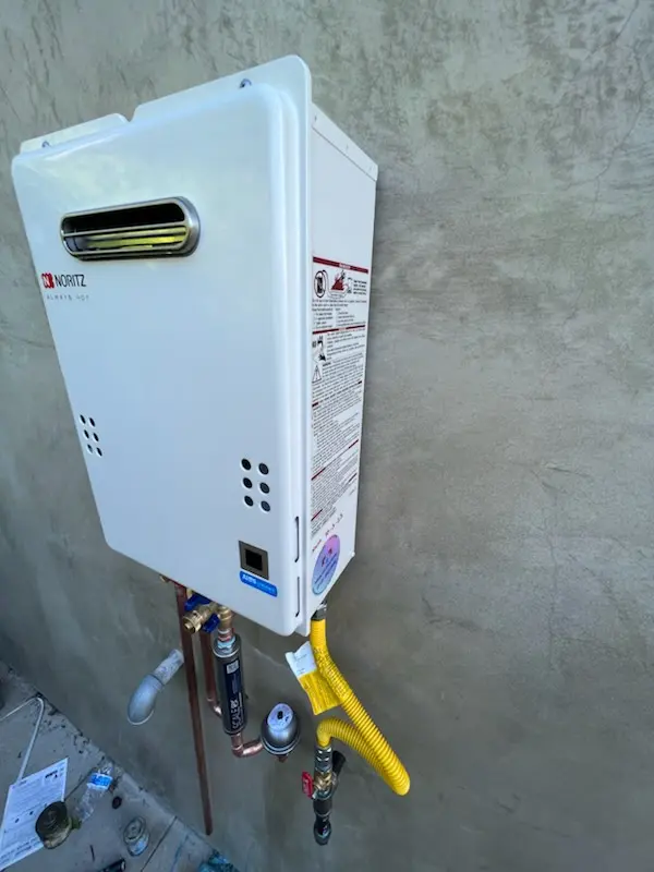 Tankless water heater installation for Five Points homes